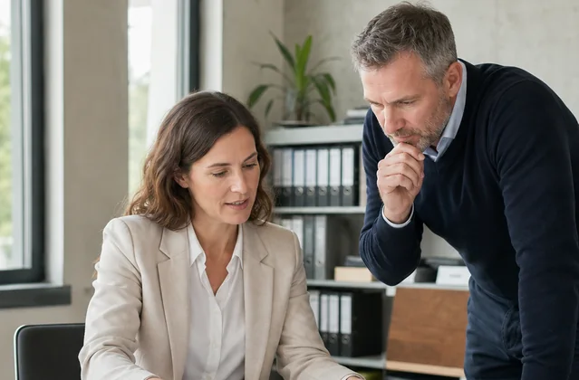 Praxisnahe Arbeitsszene für Angebotsassistent